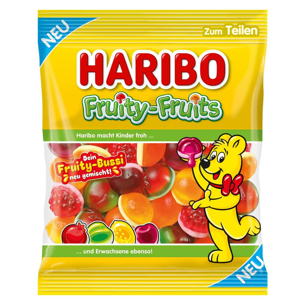 Produktabbildung Haribo Fruchtgummi Fruity-Fruits