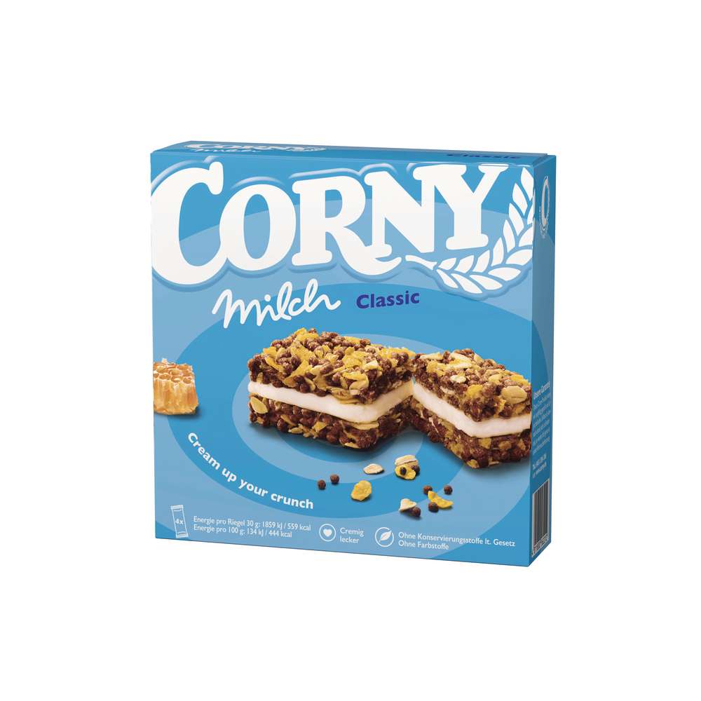Produktabbildung Corny Müsliriegel Milch, Classic