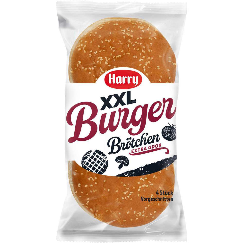 Produktabbildung Harry XXL Burger Brötchen