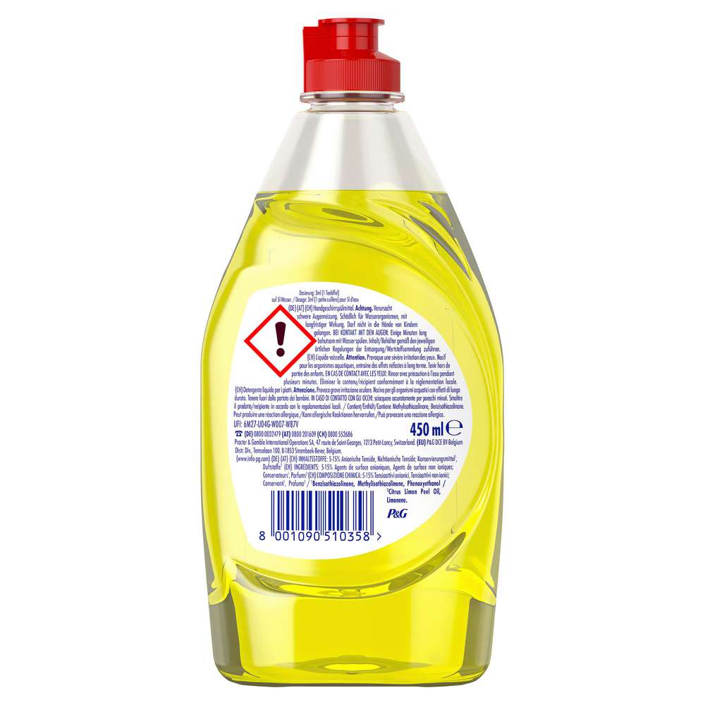 Produktabbildung Fairy Geschirrspülmittel, Zitrone