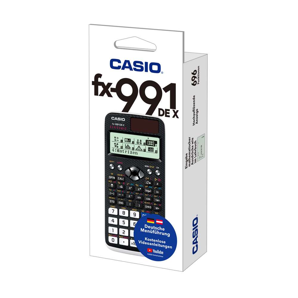 Produktabbildung CASIO Schulrechner FX991DEX