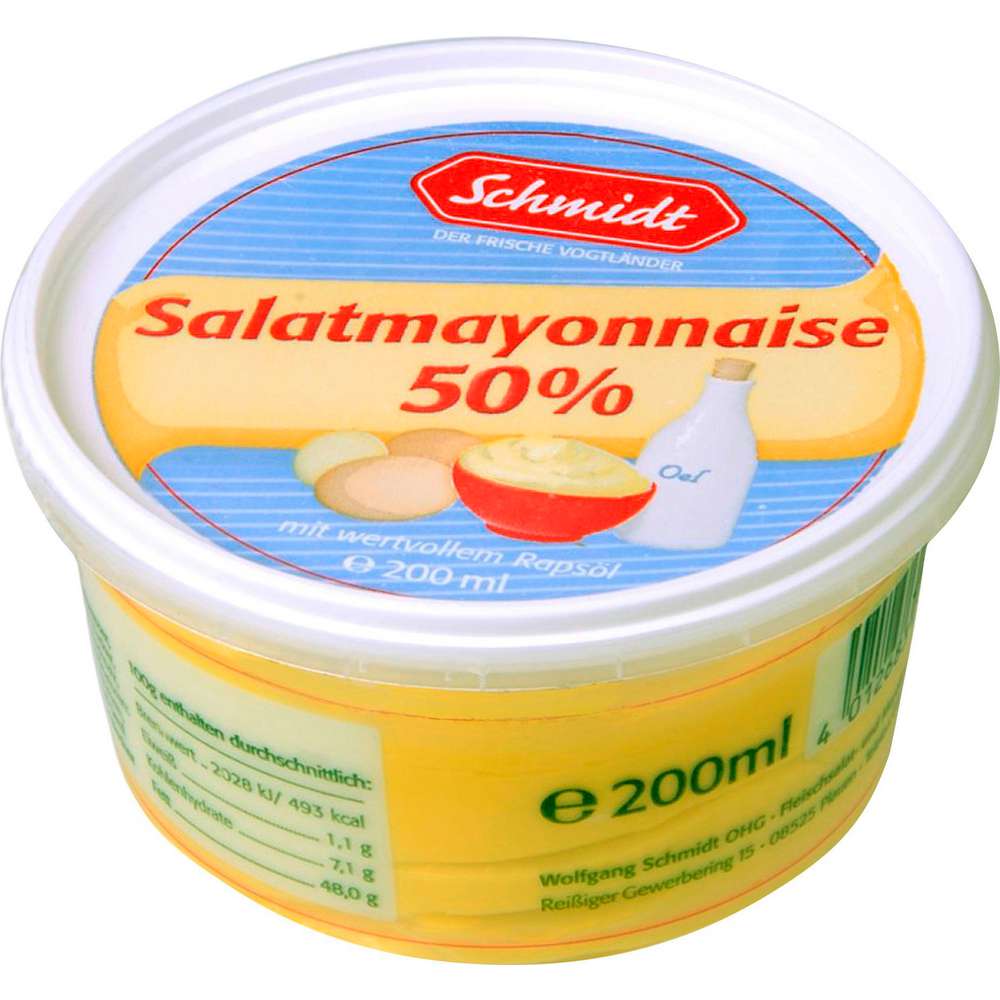 Produktabbildung Schmidt Salatmayonnaise