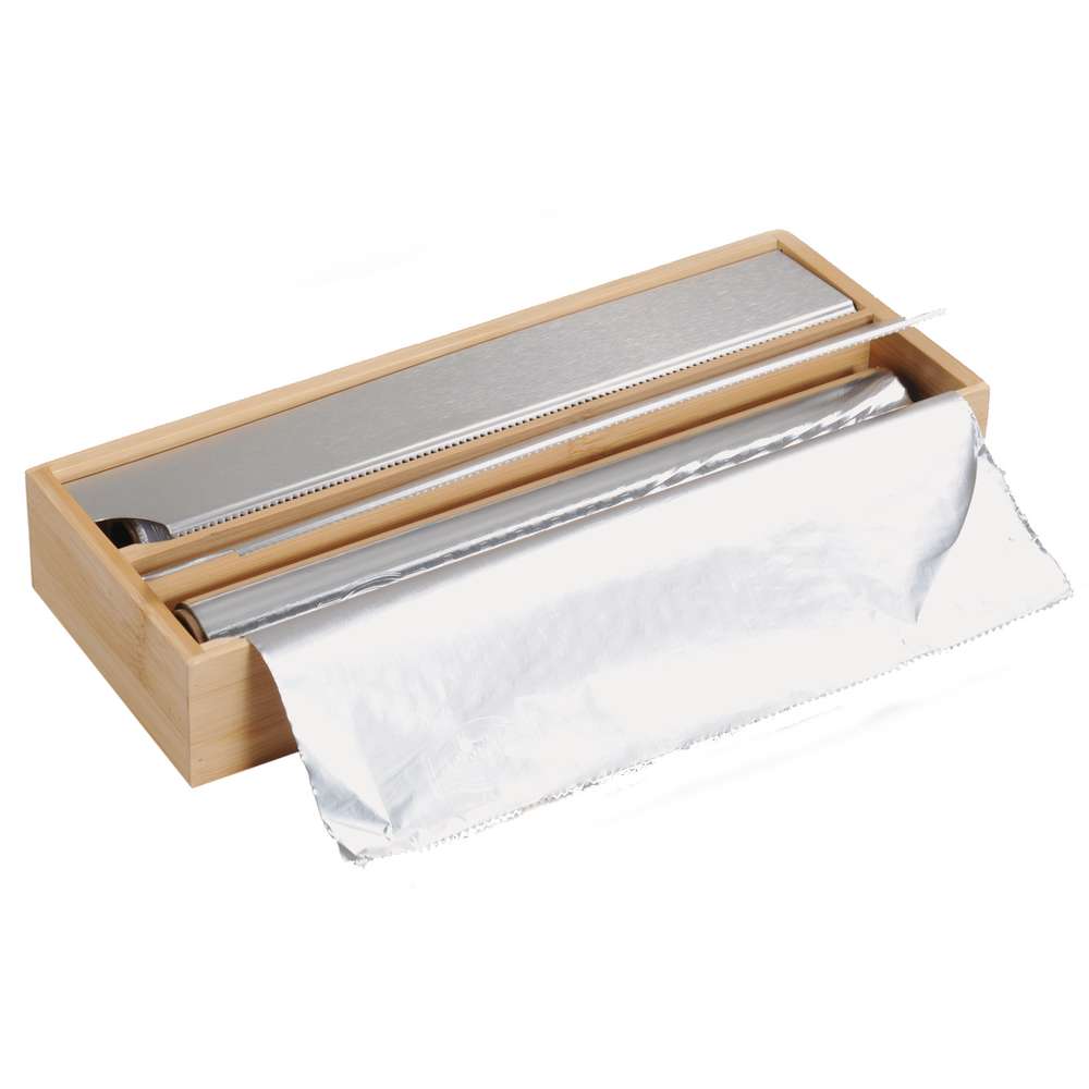 Produktabbildung Kesper Folienspender m. Deckel, Bambus,