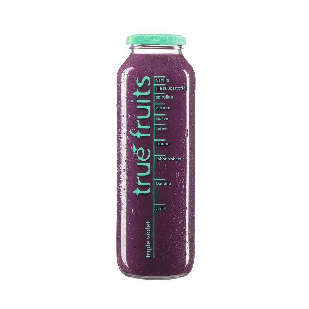 Produktabbildung True Fruits Smoothie, Triple Violet