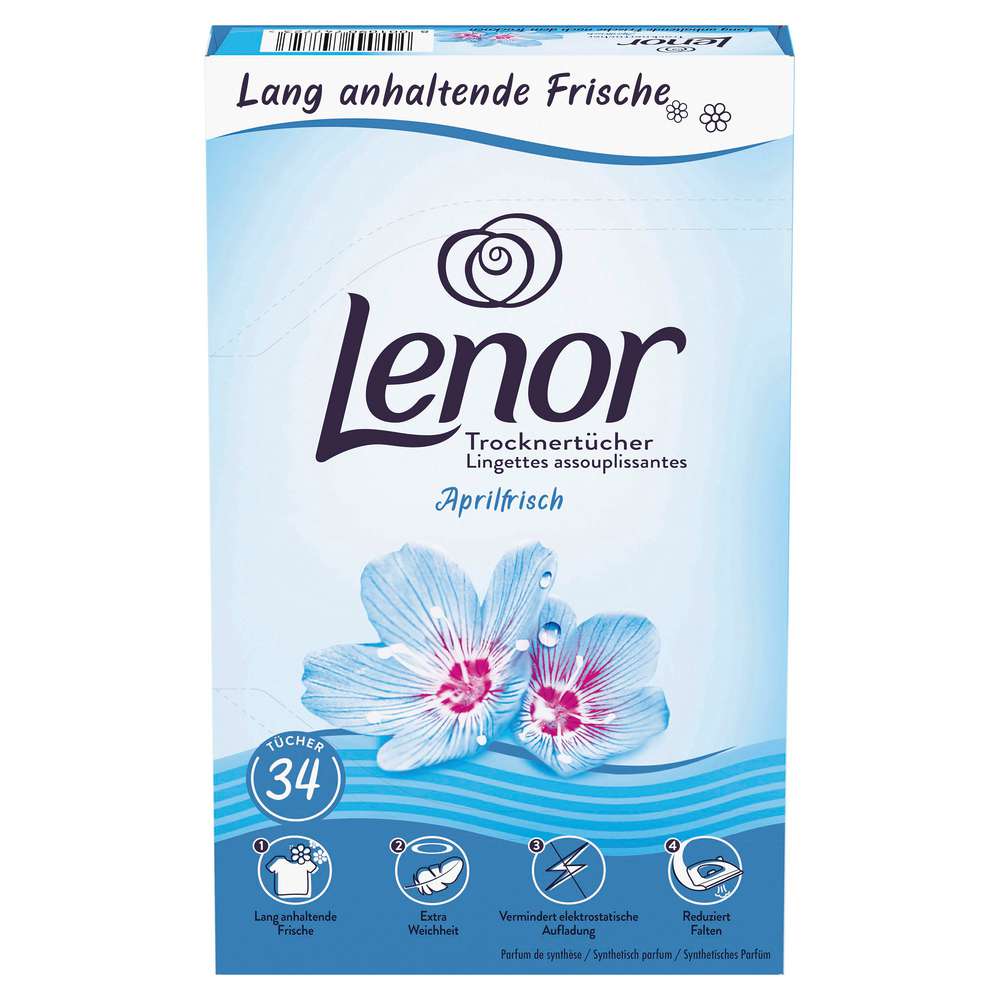 Produktabbildung Lenor Trocknertücher, Aprilfrisch