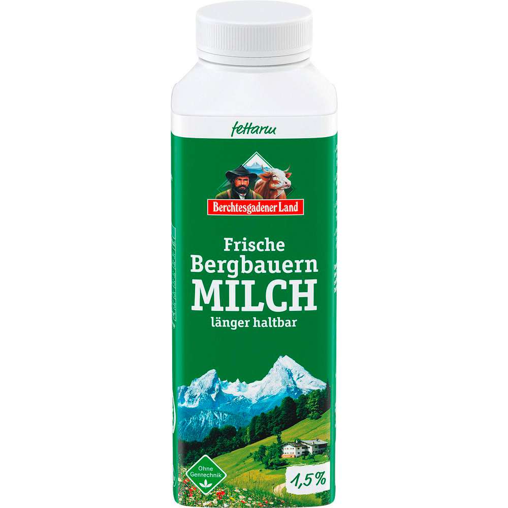 Produktabbildung Berchtesgadener Land H-Milch, 1,5 % Fett