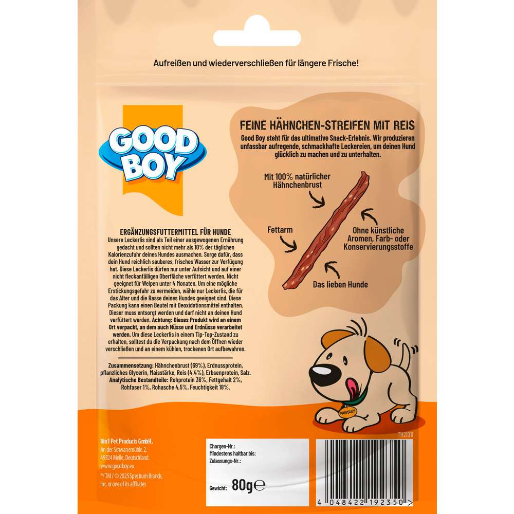 Produktabbildung Good Boy Hunde-Snack Huhn mit Reis