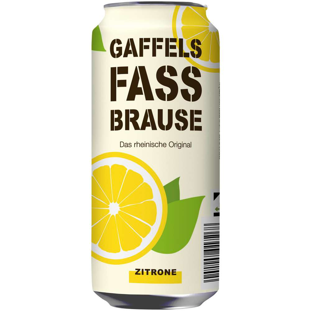 Produktabbildung Gaffel Fassbrause Zitrone