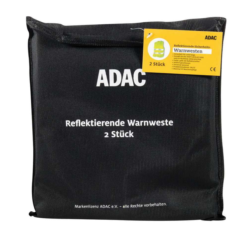 Produktabbildung ADAC Reflektierende Warnweste 2 Stück
