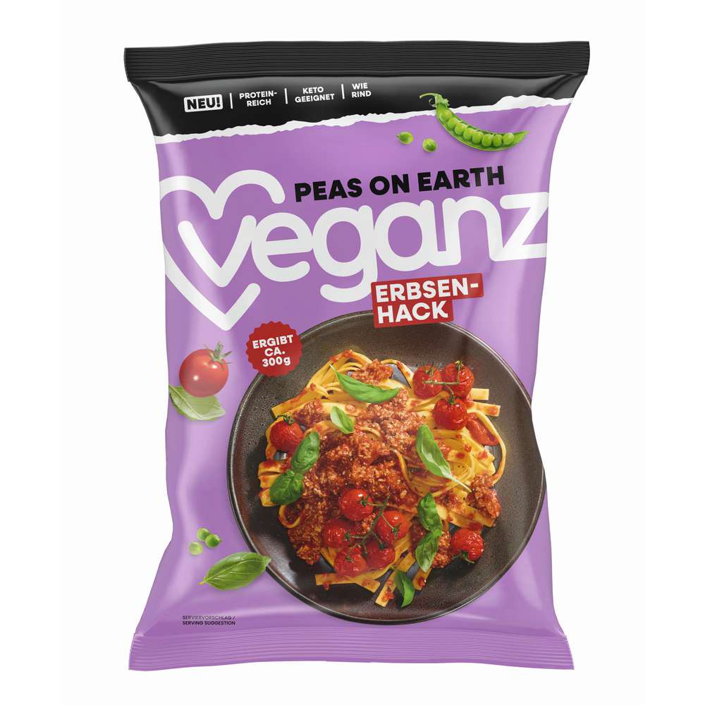 Produktabbildung Veganz Peas on Earth Erbsen-Hack