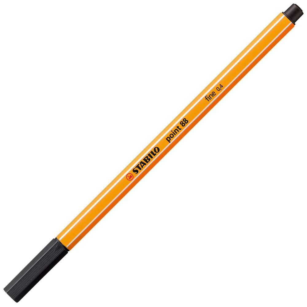 Produktabbildung STABILO Fineliner point 88, 3er Pack schwarz