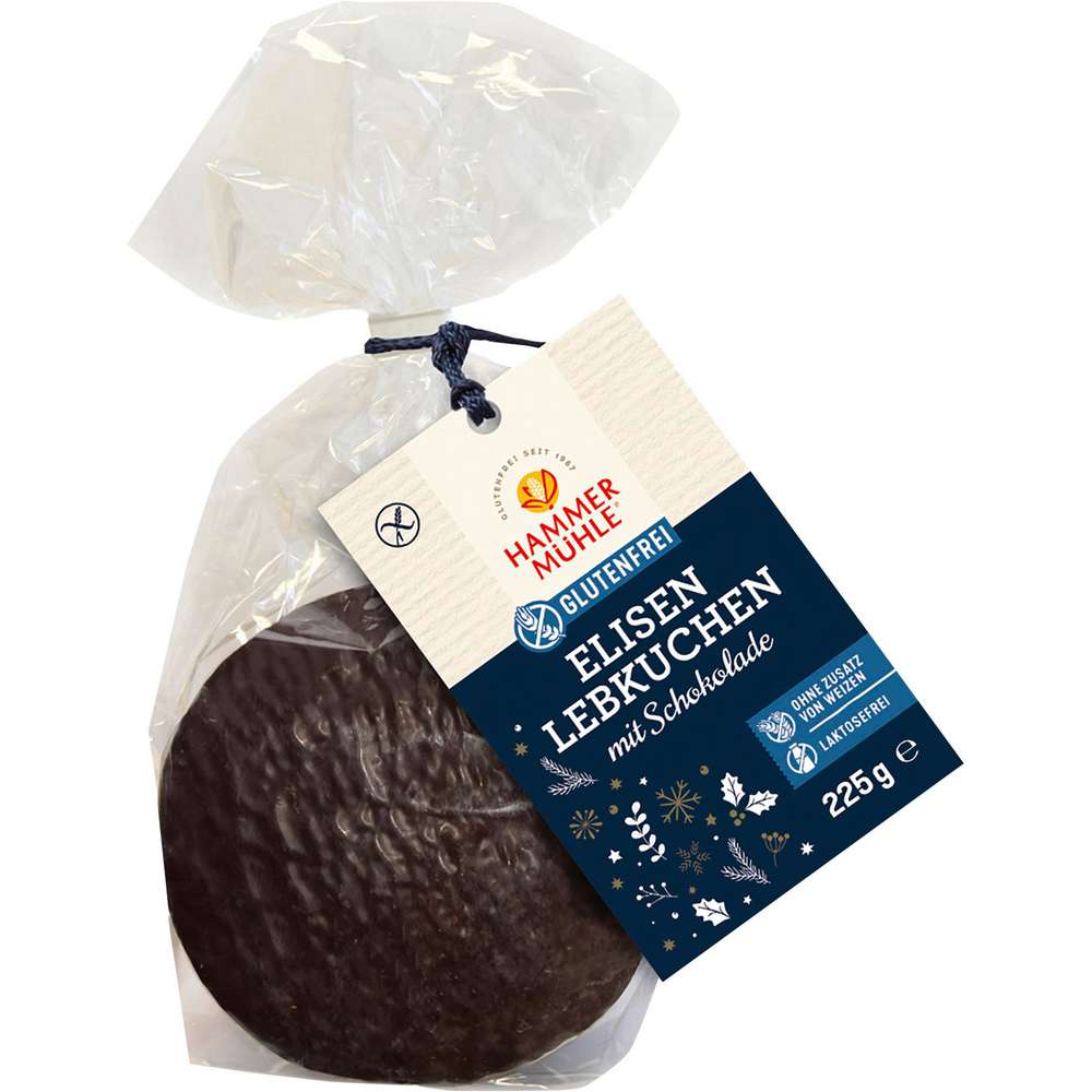Produktabbildung Hammermühle Elisenlebkuchen in Zartbitterschokolade