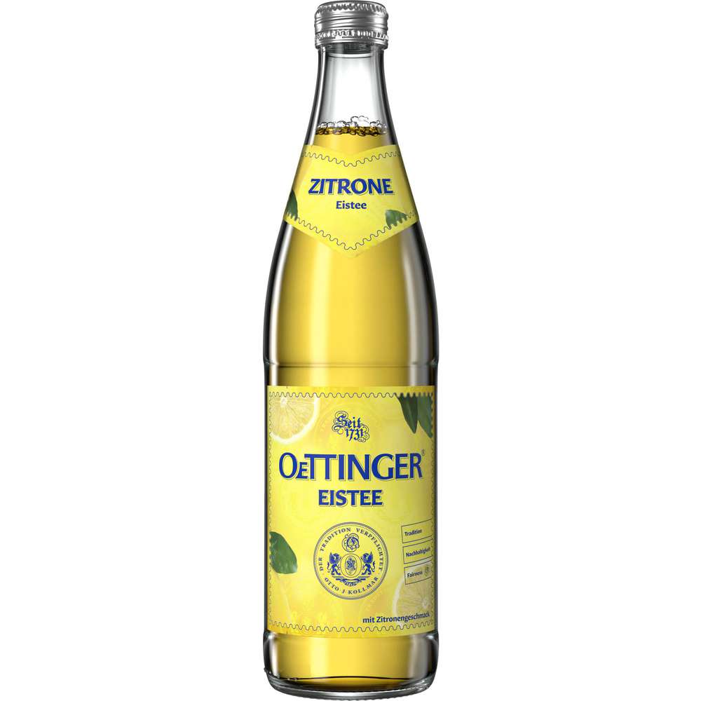 Produktabbildung Oettinger Eistee OeTea, Zitrone
