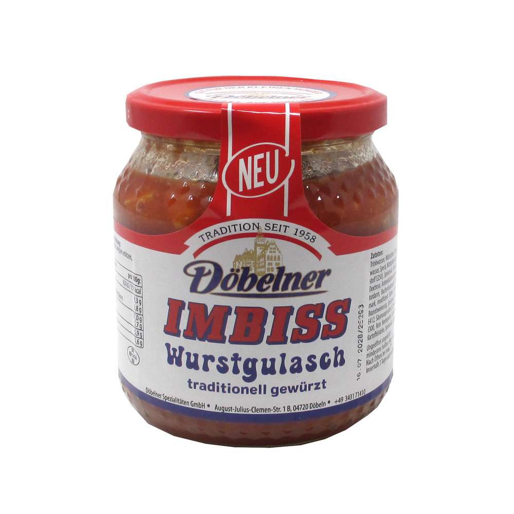 Produktabbildung Döbelner Wurstgulasch