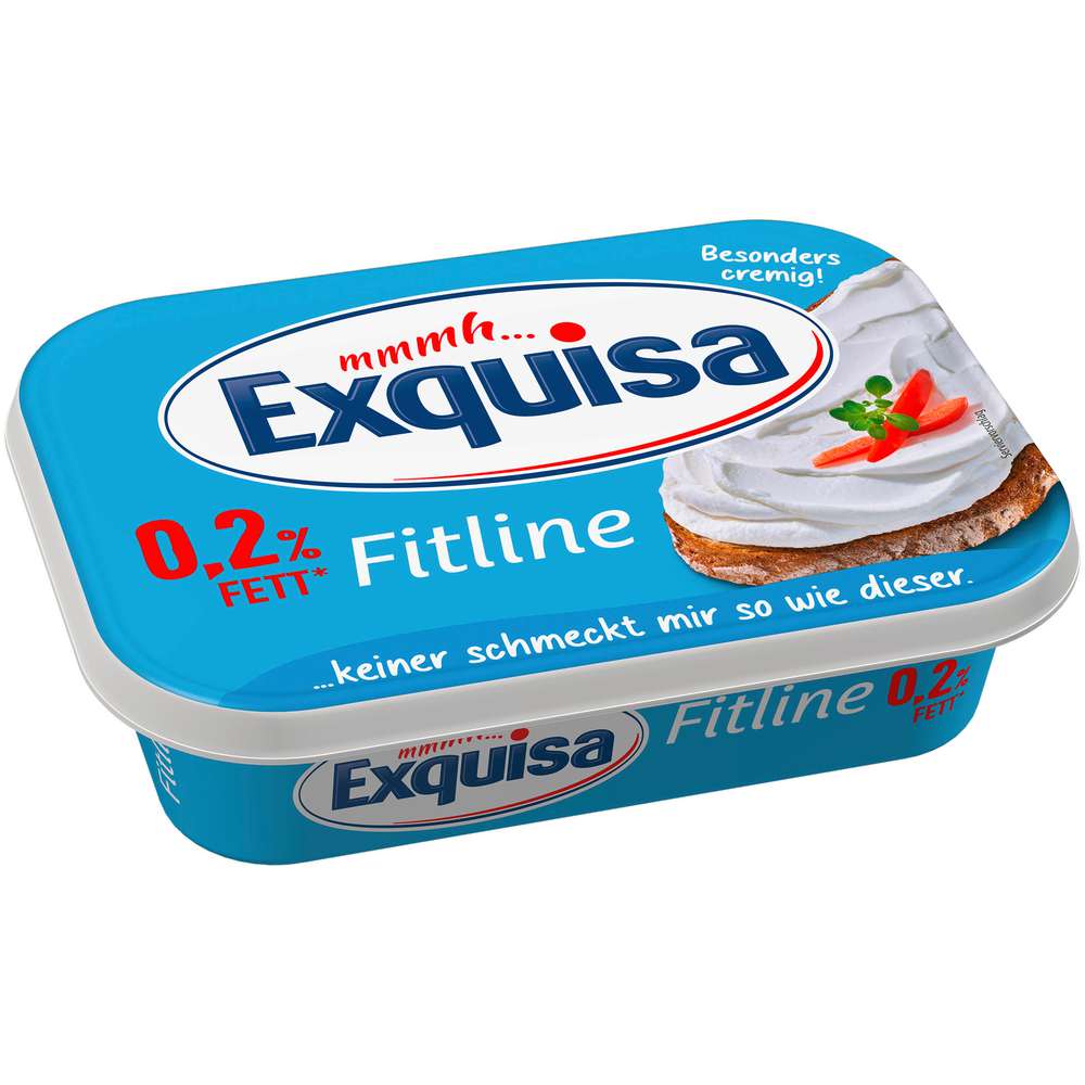 Produktabbildung Exquisa Frischkäse Fitline, Natur