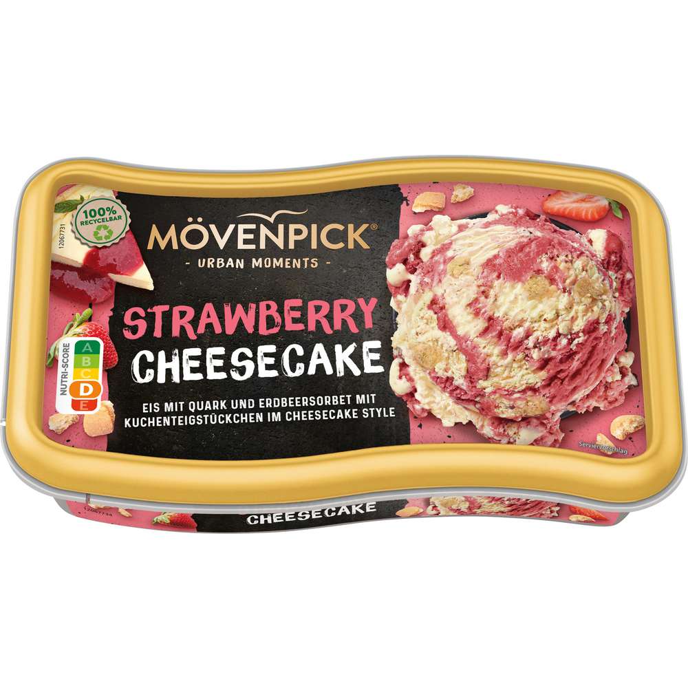 Produktabbildung Mövenpick Eis, Strawberry-Cheesecake