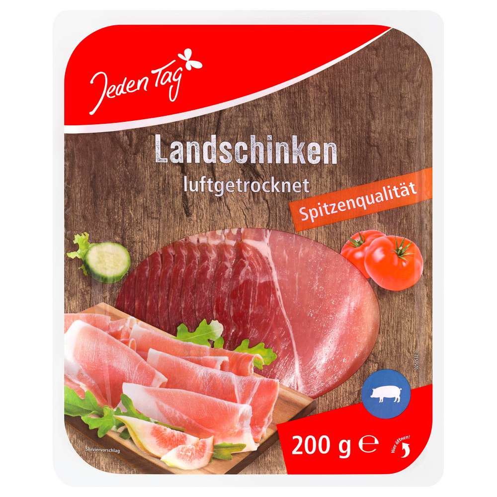 Produktabbildung Jeden Tag Bauernschinken, luftgetrocknet