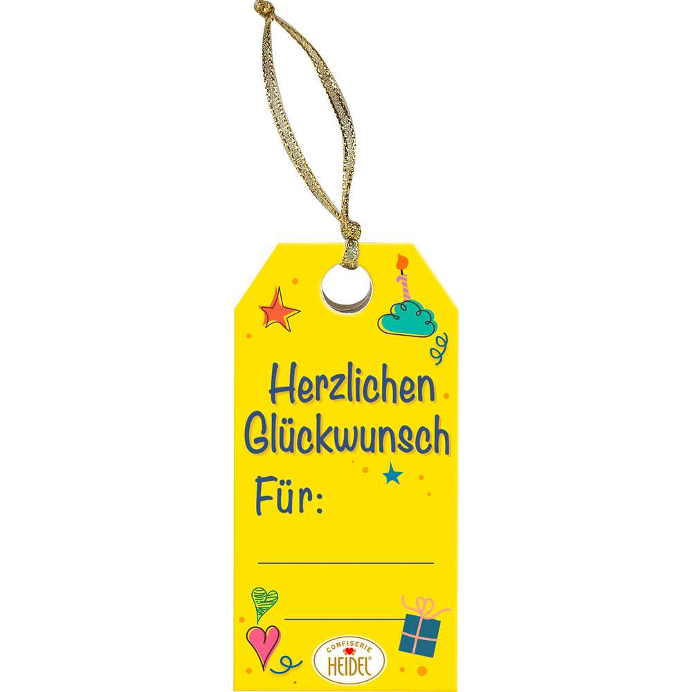 Produktabbildung Confiserie Heidel Geschenkanhänger