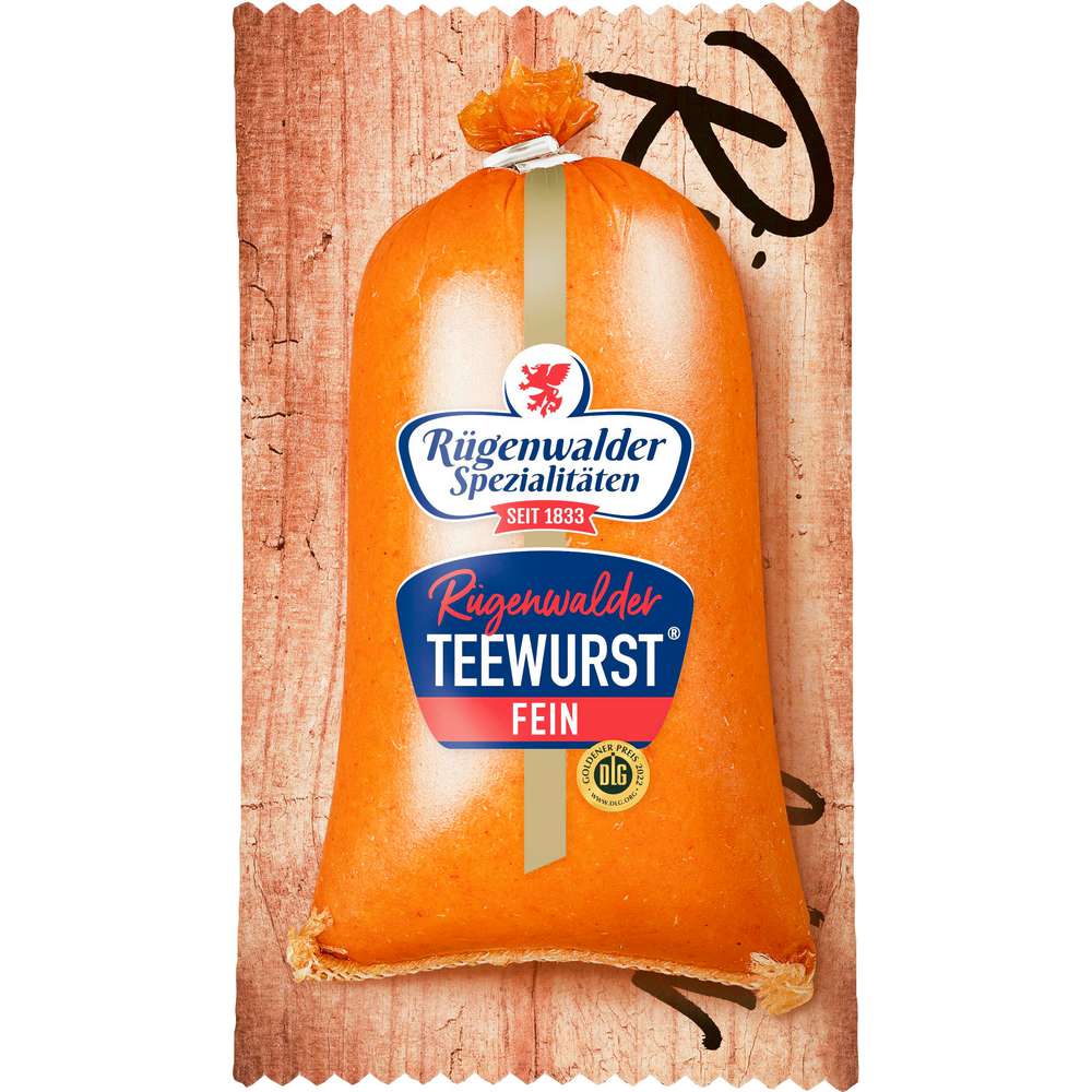 Produktabbildung Rügenwalder Spezialitäten Teewurst fein