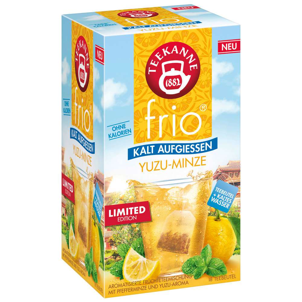 Produktabbildung Teekanne Instant Tee frio, Yuzu-Minze