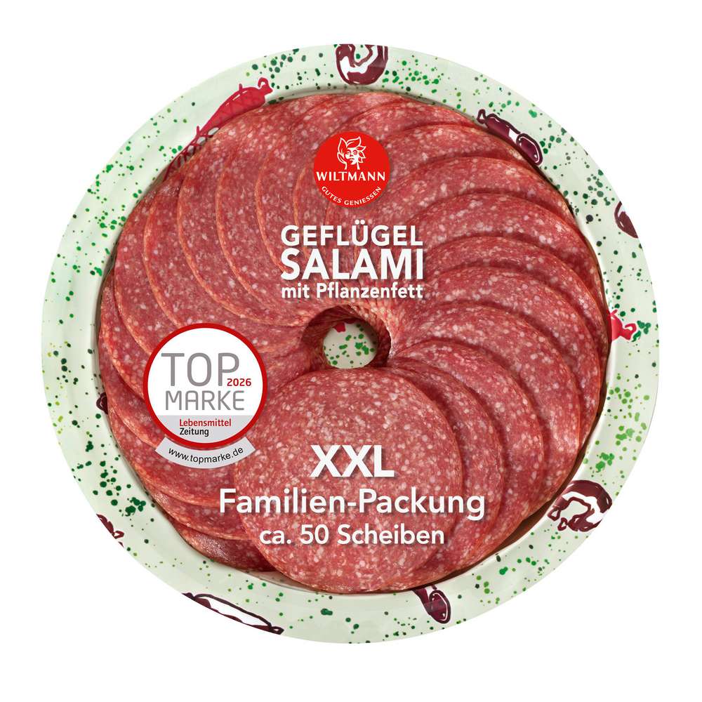 Produktabbildung Wiltmann Geflügel Salami