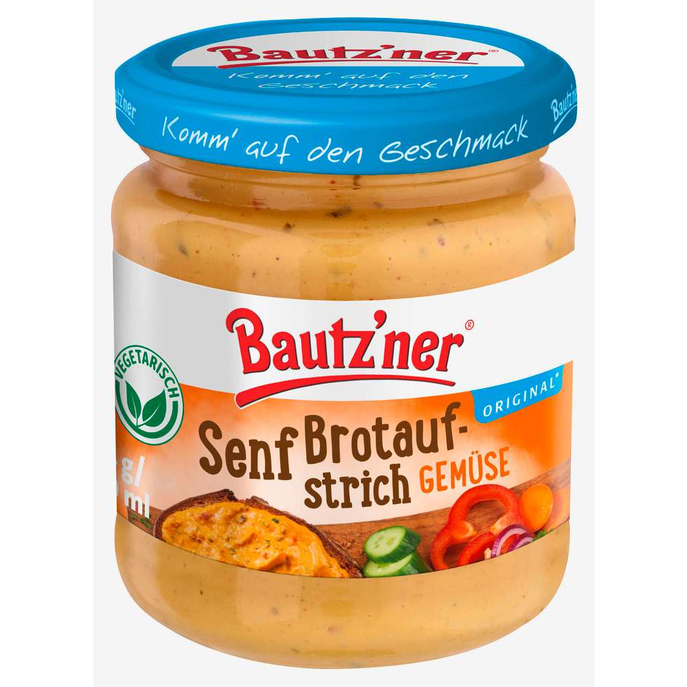 Produktabbildung Bautz'ner Senf-Brotaufstrich, Gemüse