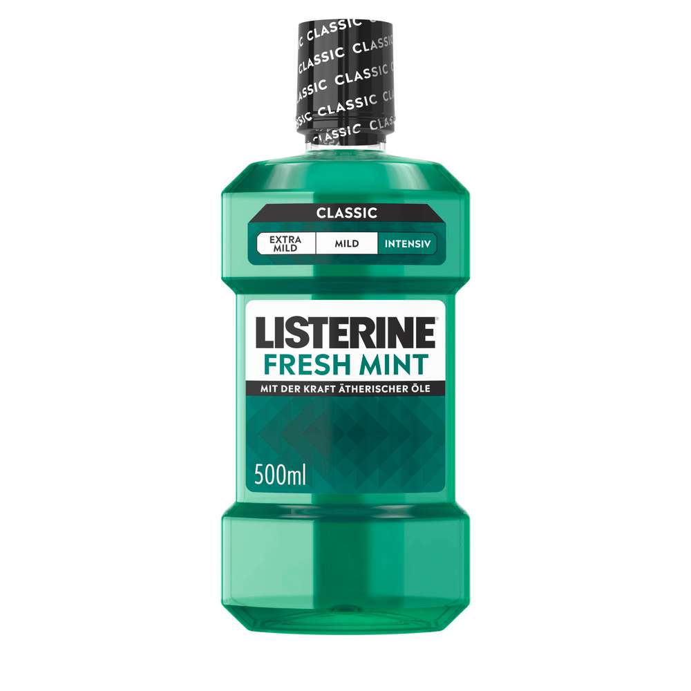 Produktabbildung Listerine Mundspülung Fresh Mint, Anti-Bakteriell