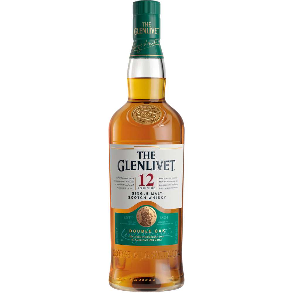 Produktabbildung Glenlivet Glenlivet, 12 Jahre, Single Malt Scotch Whiskey, 40 %