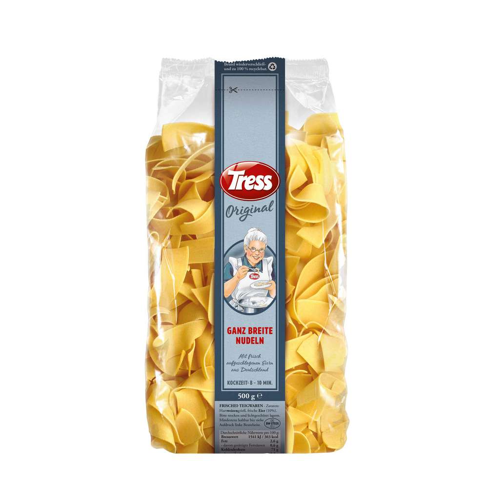 Produktabbildung Tress Original Ganz Breite Nudeln