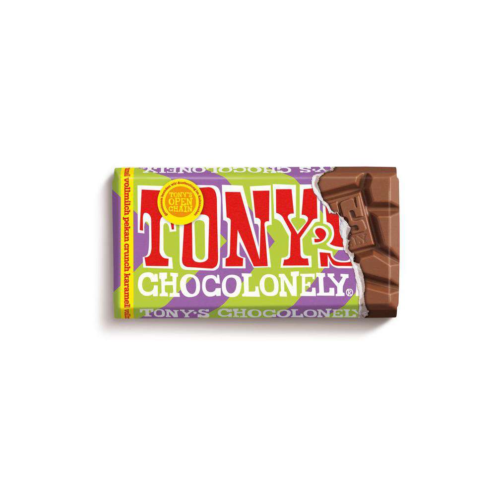 Produktabbildung Tony's Tafelschokolade Chocolonely,  Vollmilch Pekan