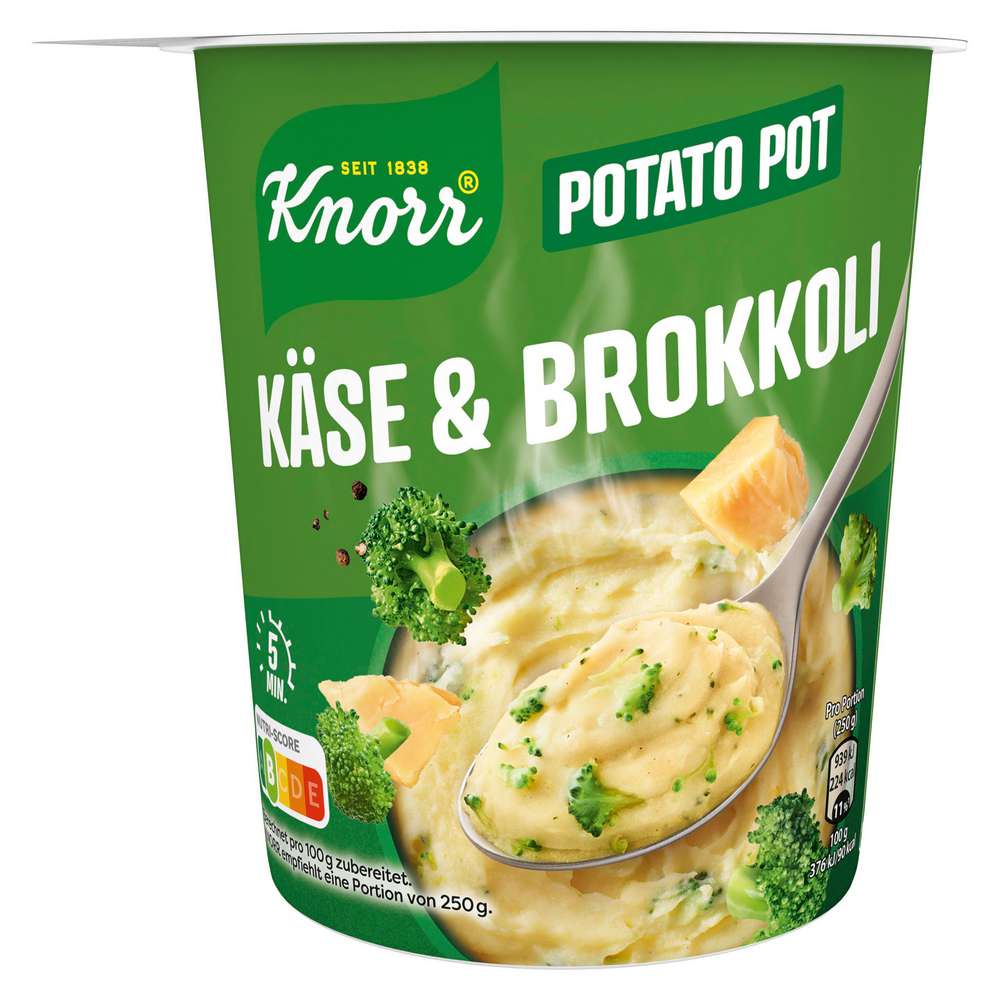 Produktabbildung Knorr Kartoffel Snack Käse-Broccoli