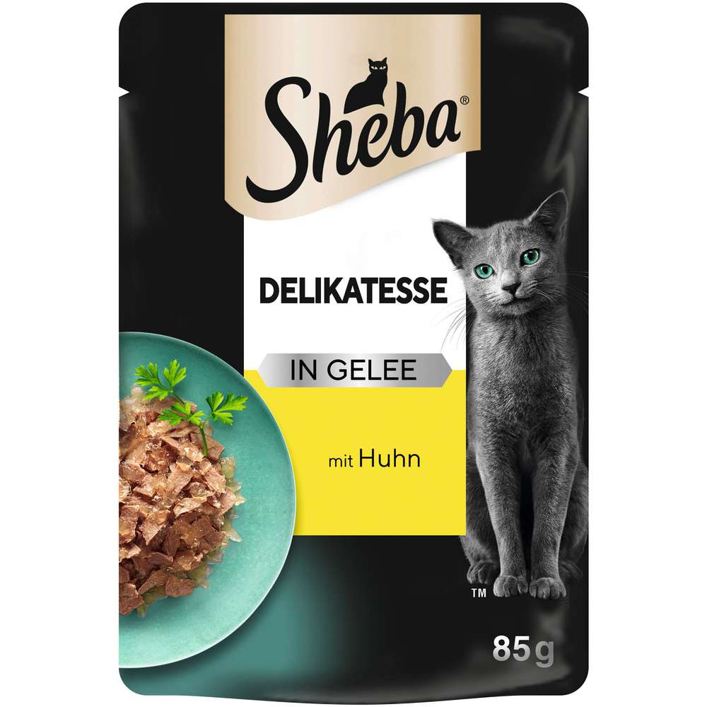 Produktabbildung Sheba Katzen Nassfutter, Huhn in Gelee