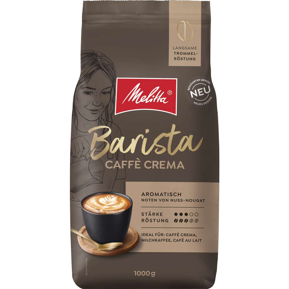 Produktabbildung Melitta Kaffee Barista Classic Crema