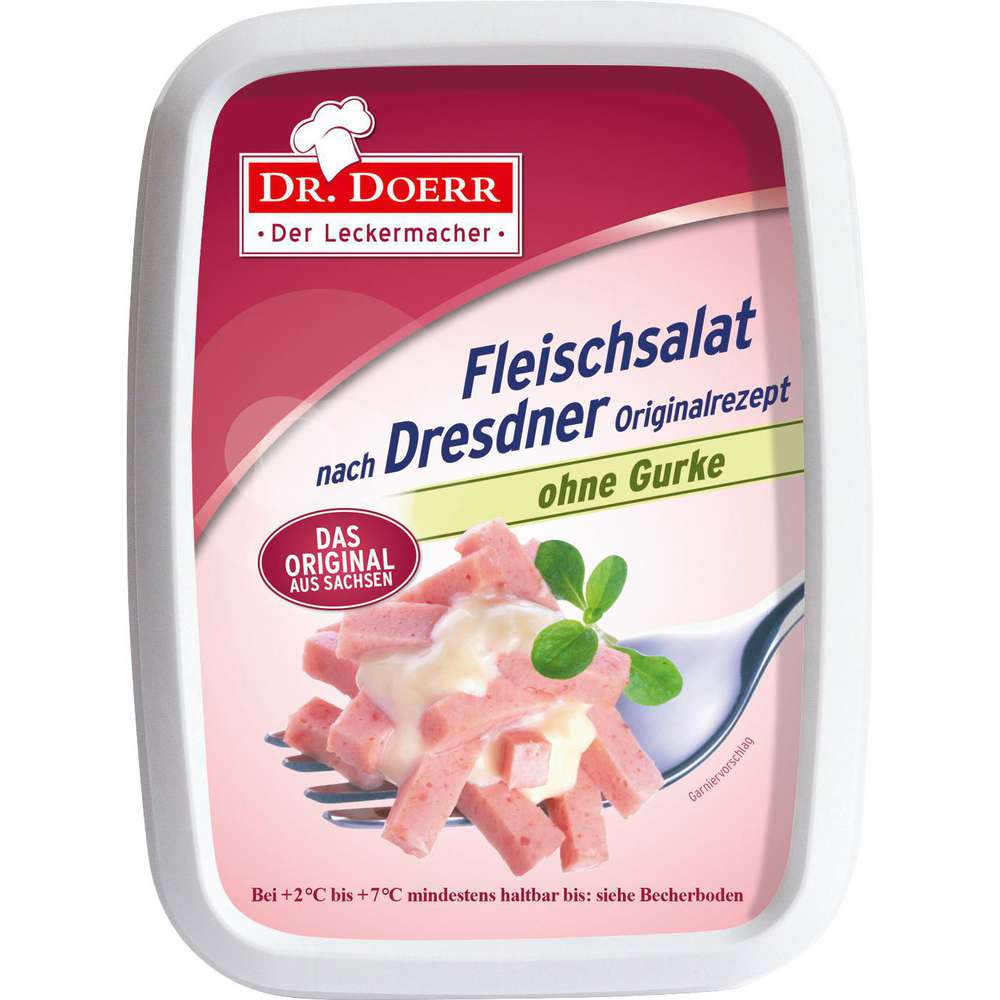 Produktabbildung Dr. Doerr Dresdener Fleischsalat ohne Gurke