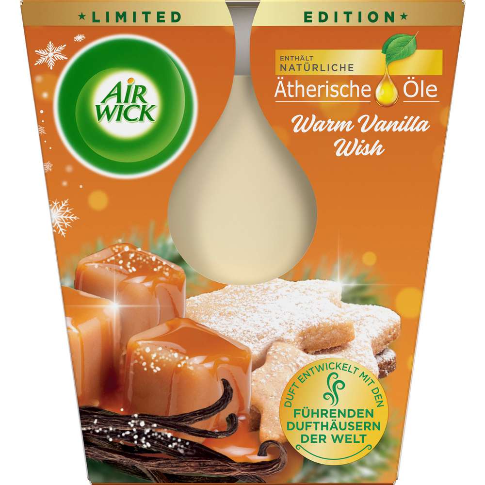 Produktabbildung Air Wick Duftkerze, Vanilla Wish