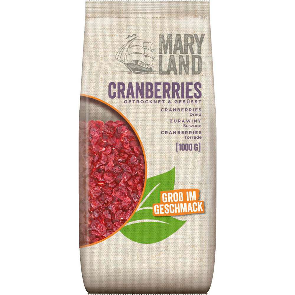Produktabbildung Maryland Cranberries, getrocknet