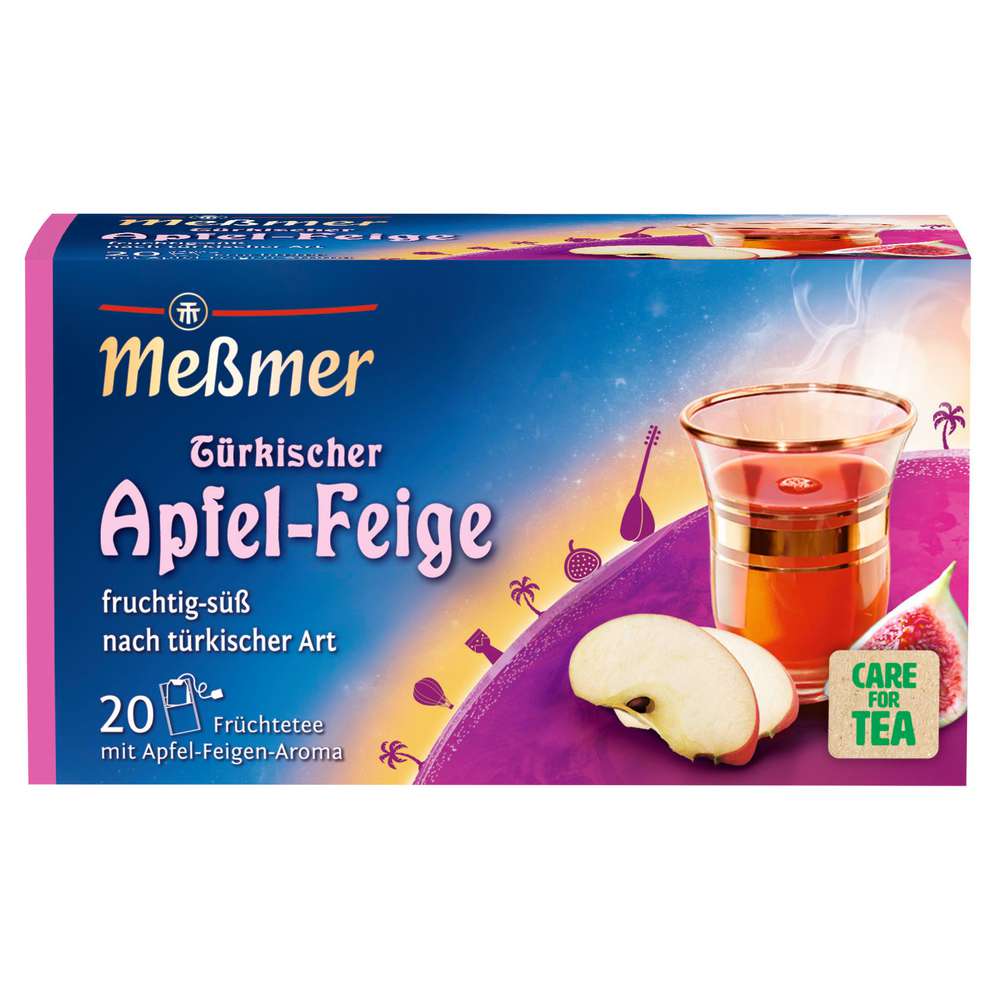 Produktabbildung Meßmer Früchte-Tee Türkischer Apfel-Feige, fruchtig-süß