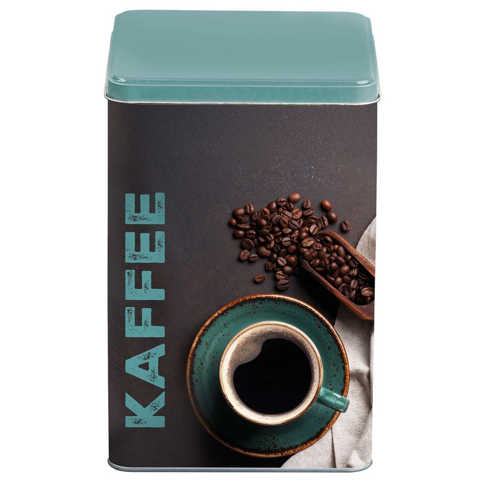 Produktabbildung Kesper Kaffeedose, eckig, blau