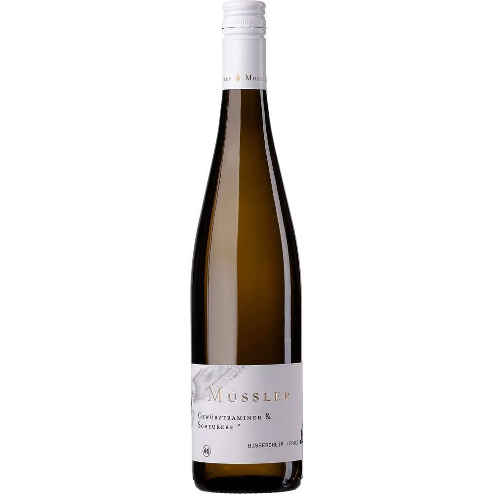 Produktabbildung Mussler Weißwein Gewürztraminer & Scheurebe, Weißwein