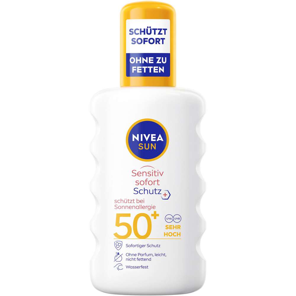 Produktabbildung Nivea Sun Spray Sensitiv LSF 50+