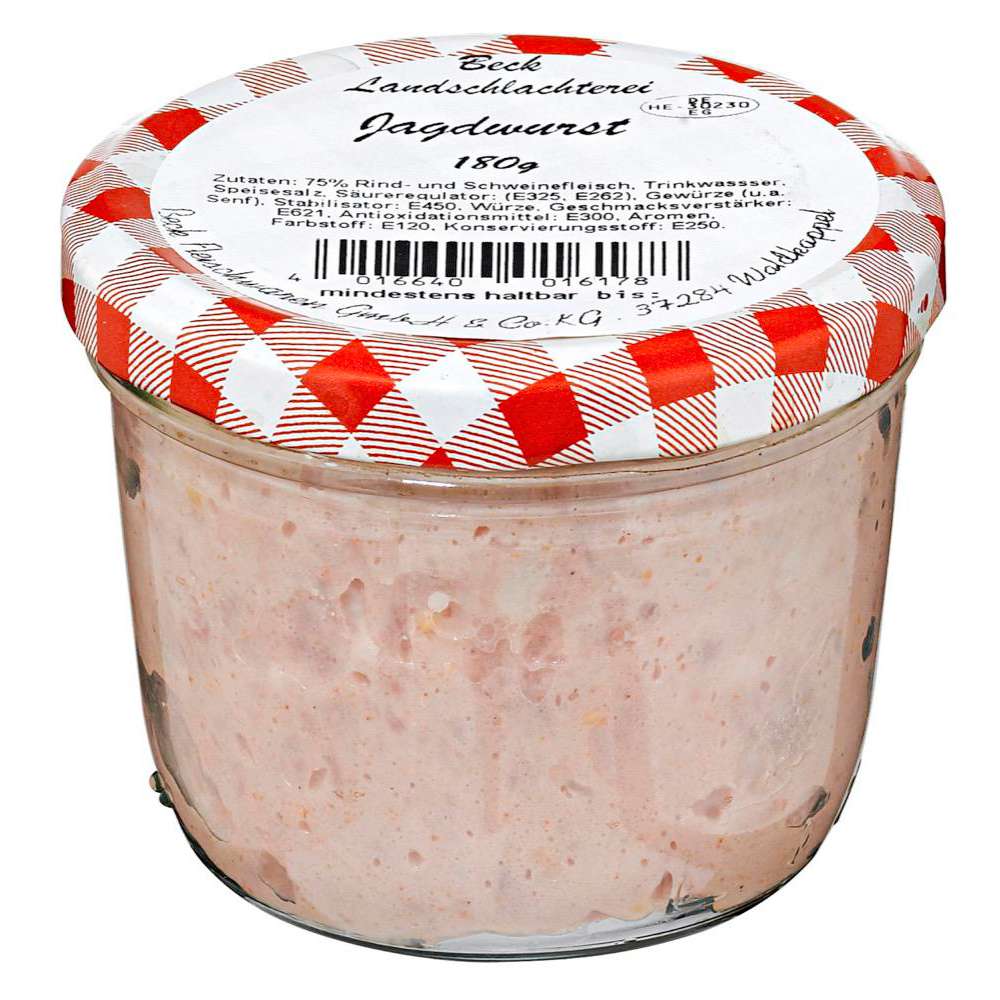 Produktabbildung Beck Jagdwurst
