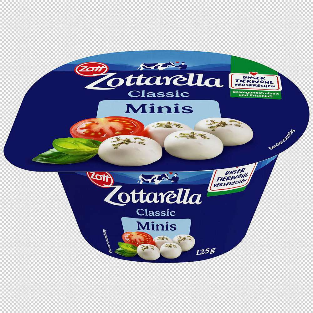 Produktabbildung Zott Mozarella Zottarella Minis, Classic