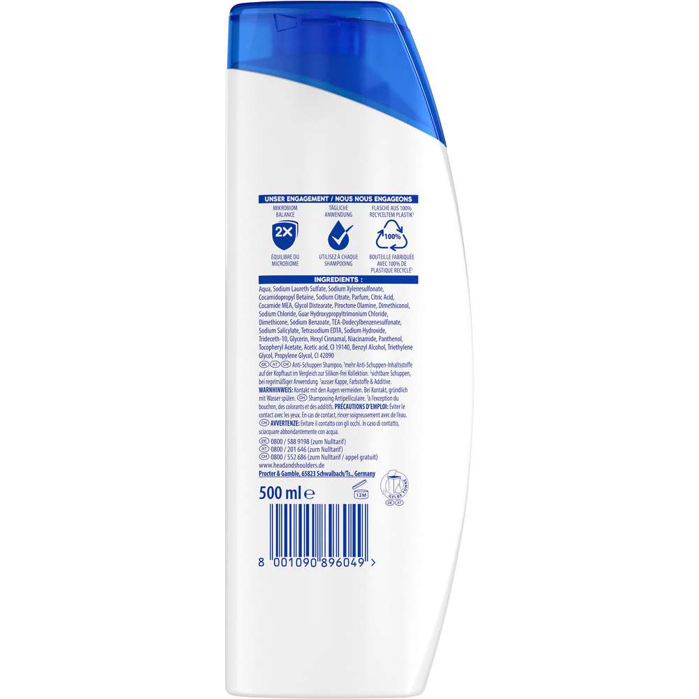 Produktabbildung Head & Shoulders Haarshampoo, Anti-Schuppen Apple Fresh