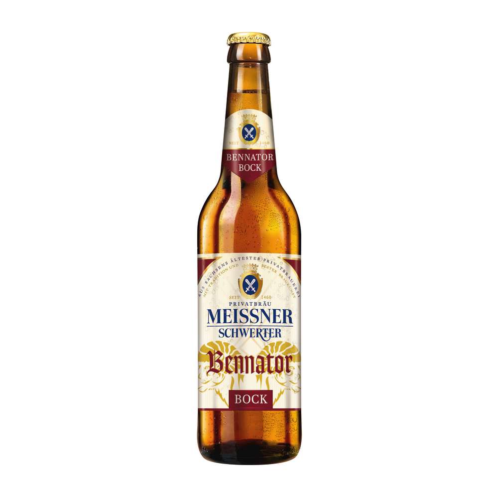 Produktabbildung Meissner Schwerter Bockbier, Bennator 6,5 %