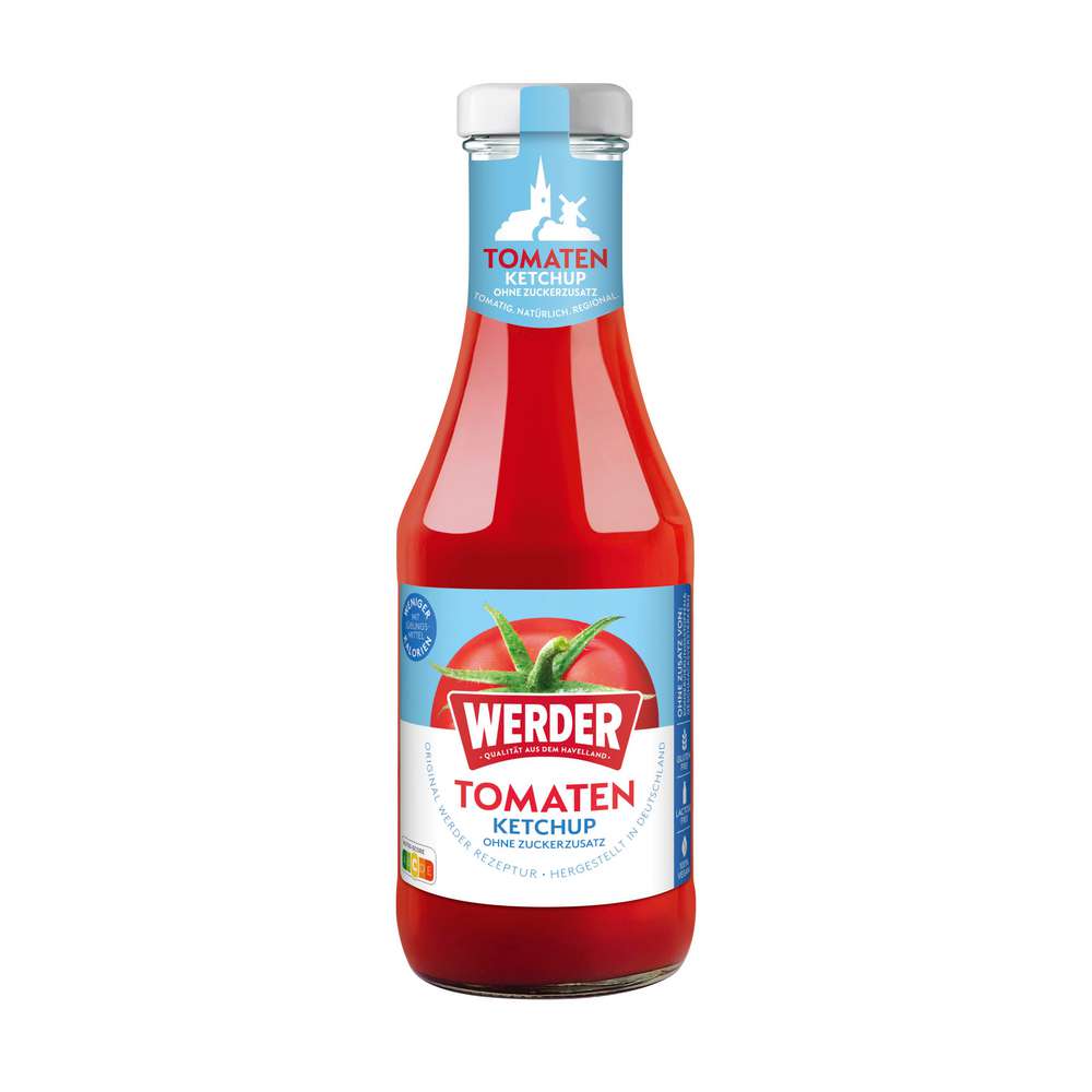 Produktabbildung Werder Tomaten Ketchup, zuckerfrei