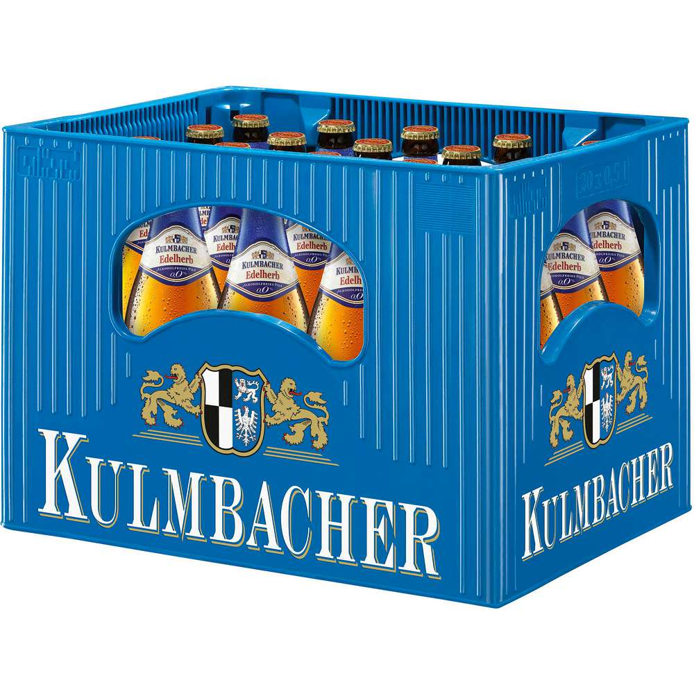 Produktabbildung Kulmbacher Alkoholfreies Bier (20x 0,500 Liter)