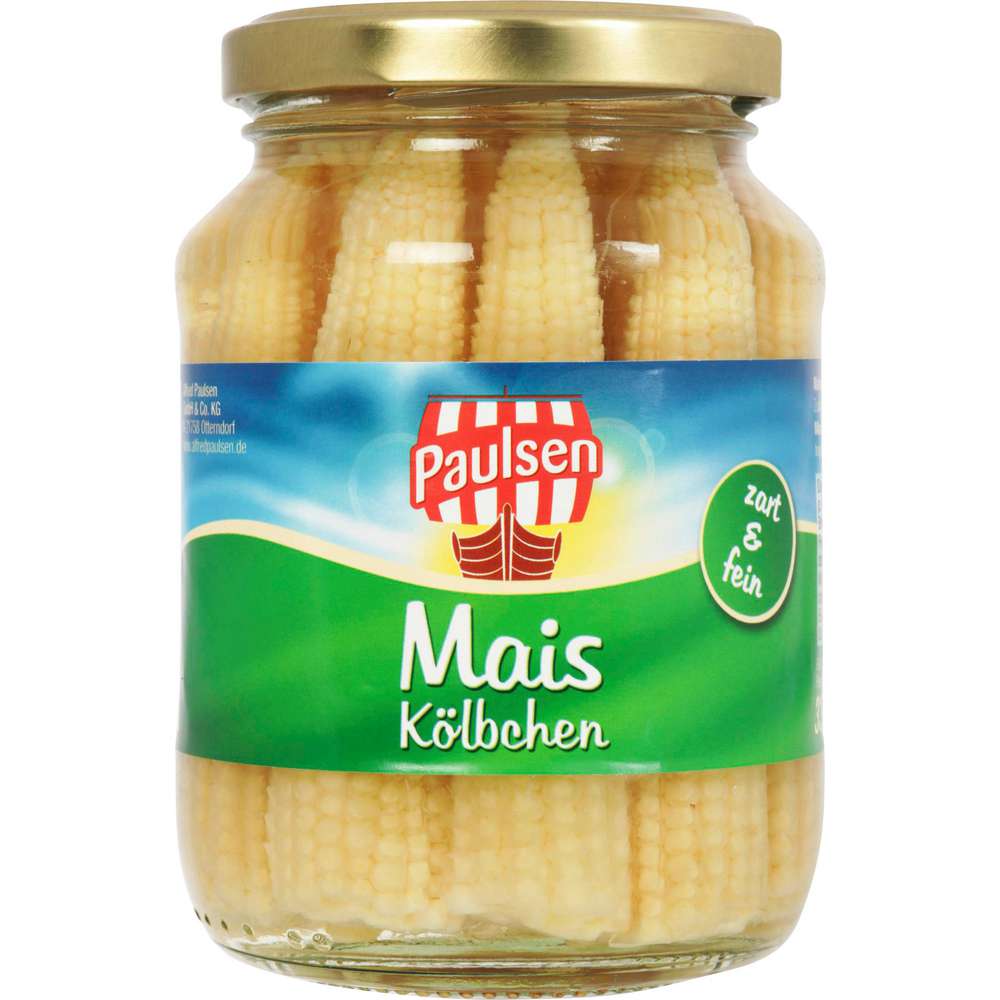 Produktabbildung Paulsen Maiskölbchen 