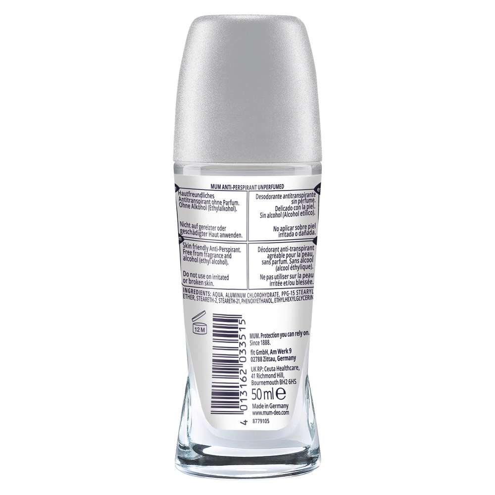 Produktabbildung Mum Deo Roll on, ohne Parfum