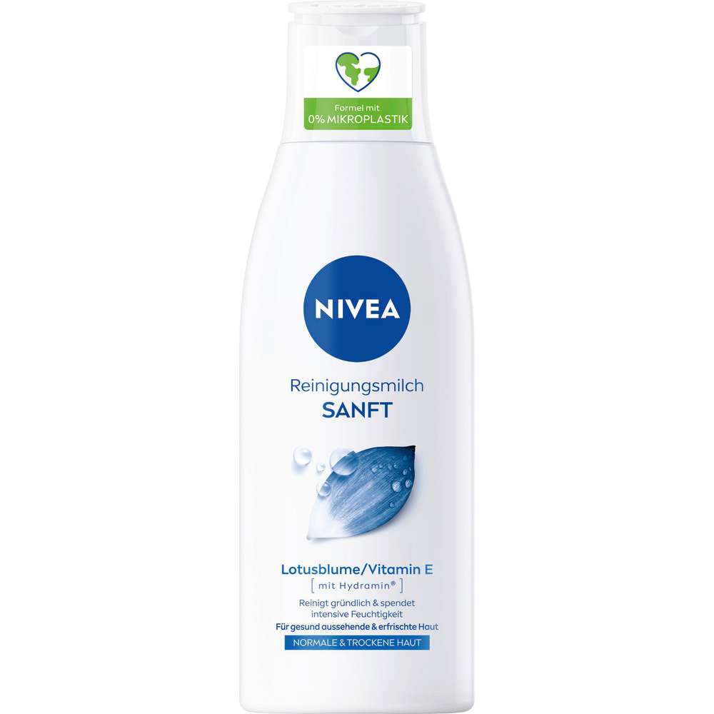 Produktabbildung Nivea Reinigungsmilch Sanft, für normale & trockene Haut