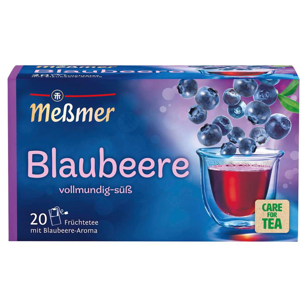 Produktabbildung Messmer Tee Blaubeere